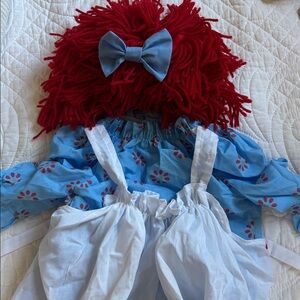Raggedy Ann Baby Halloween Costume